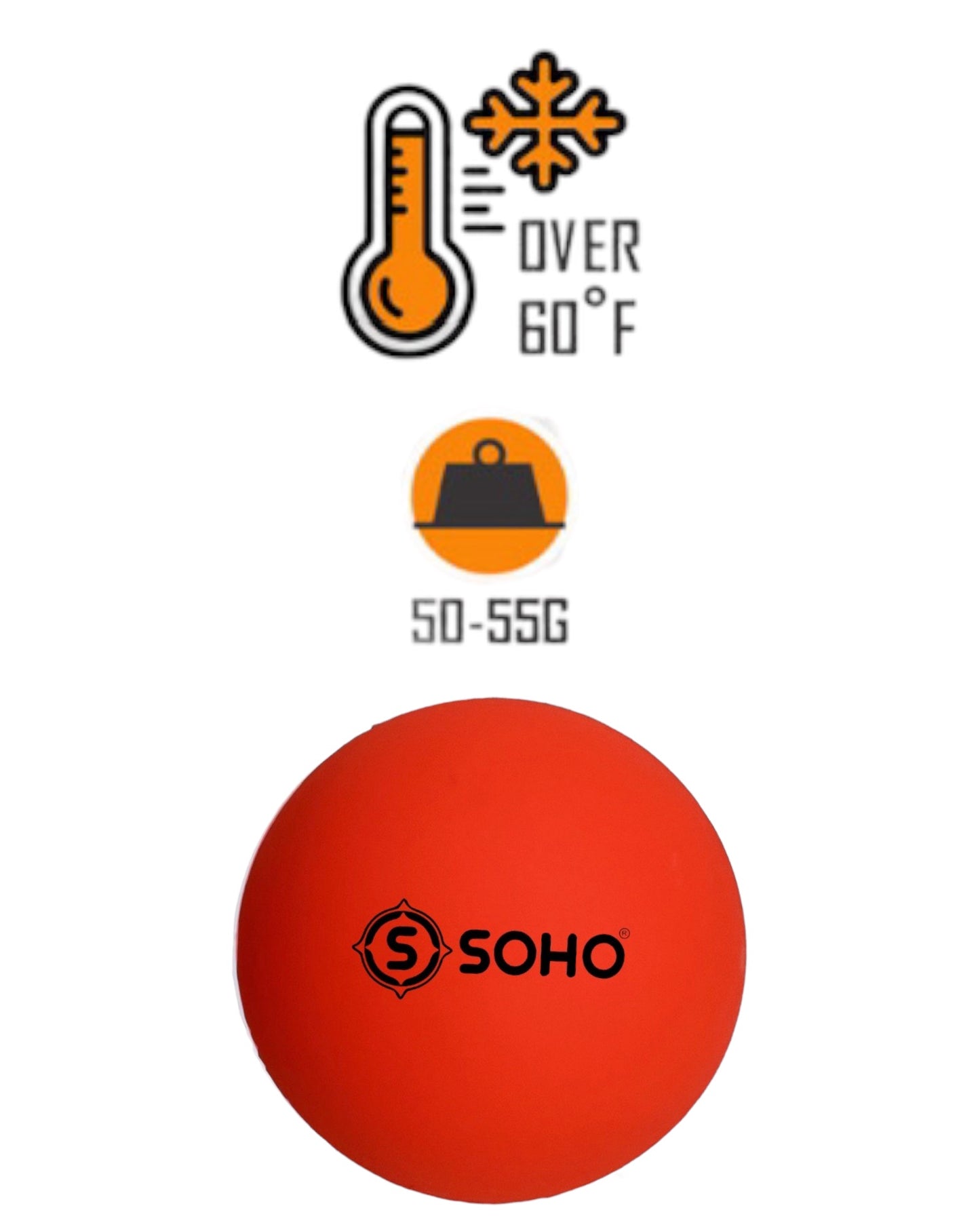 SOHO HD Hockey Ball (Bulk Orders Available)