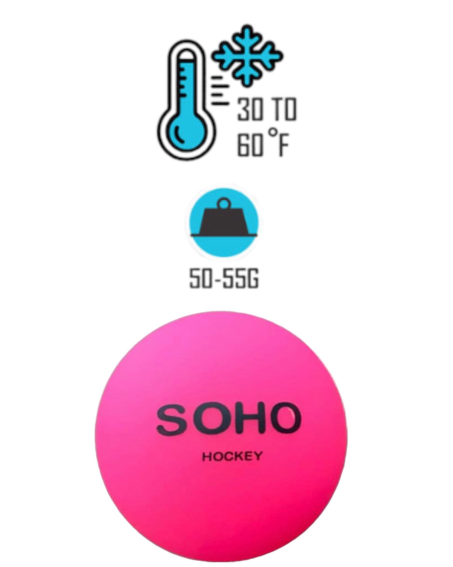 SOHO HD Hockey Ball (Bulk Orders Available)