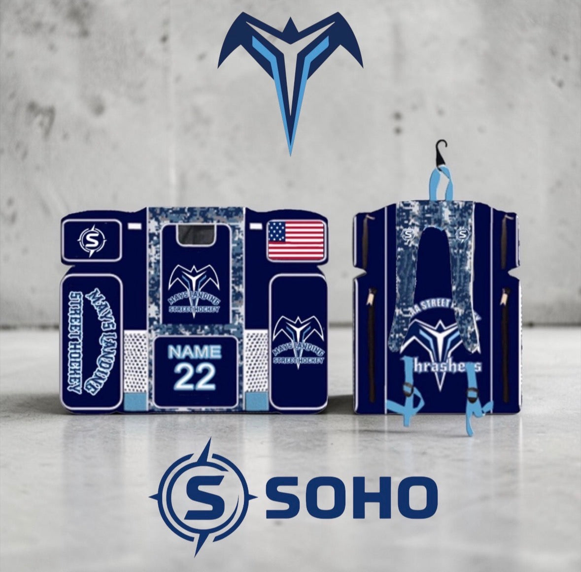 Mays Landing Thrashers Custom Player Bag