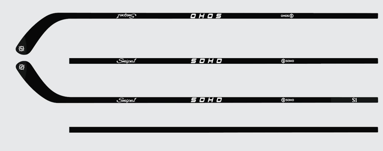 SOHO S1 Lightweight Carbon Blend 62" Stick, 65 Flex Mid Kick Shaft with a P92 Blade