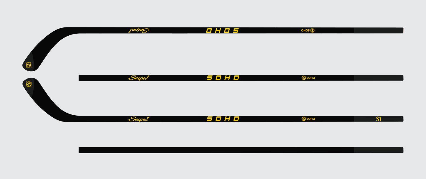 SOHO S1 SR Carbon Fiber (360 Grams)66" (Black Edition)
