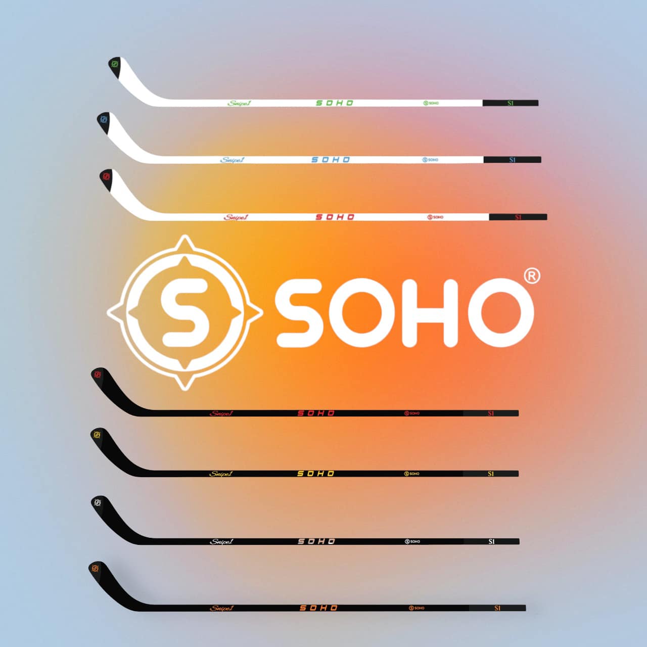 SOHO S1 SR 66" Lightweight Carbon Fiber (360 Grams) White Edition