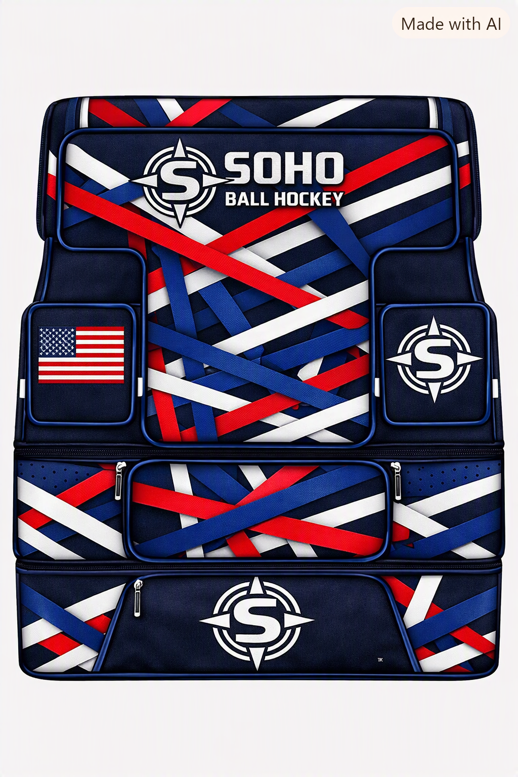 SOHO PRO SERIES BALL HOCKEY BAG