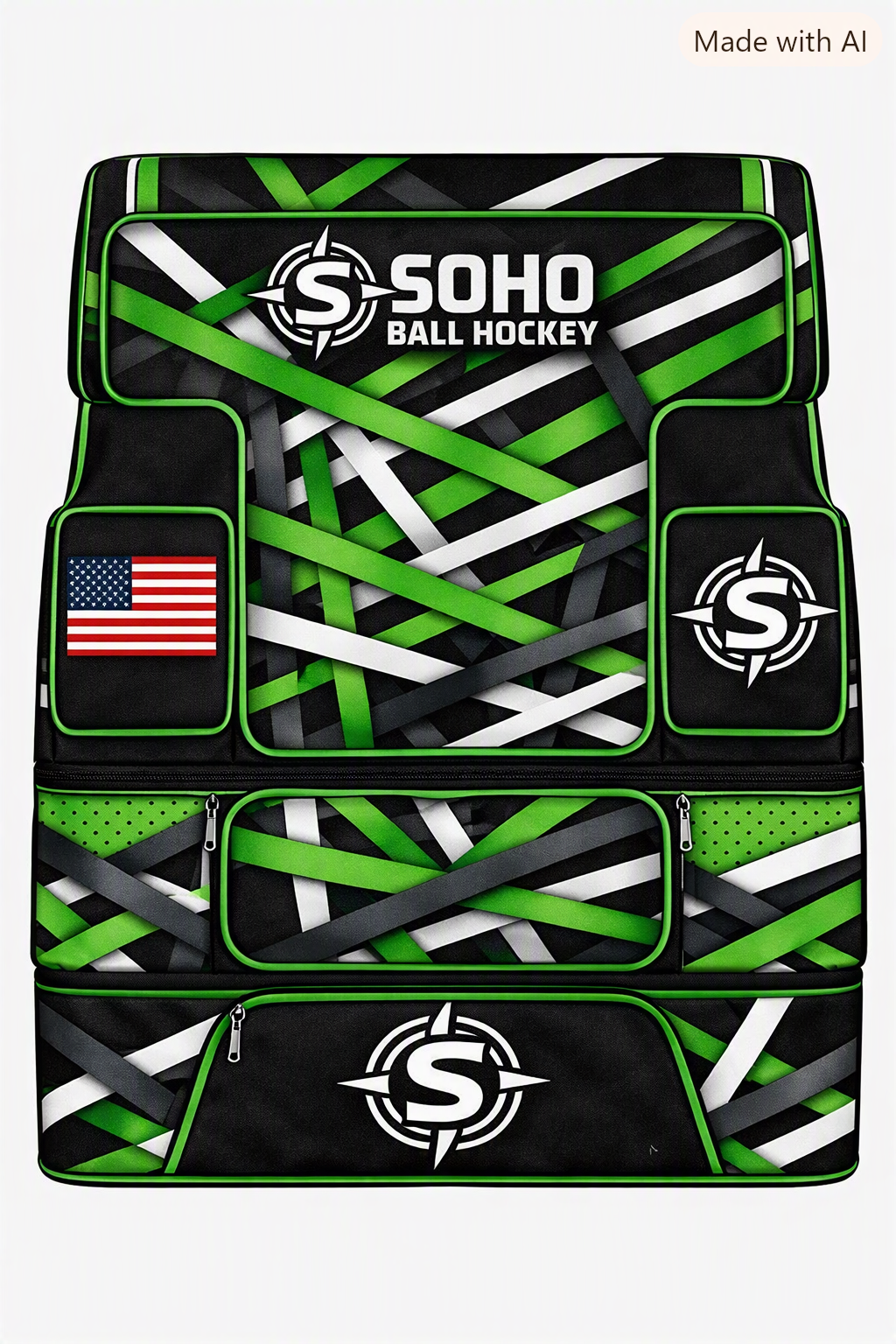 SOHO PRO SERIES BALL HOCKEY BAG