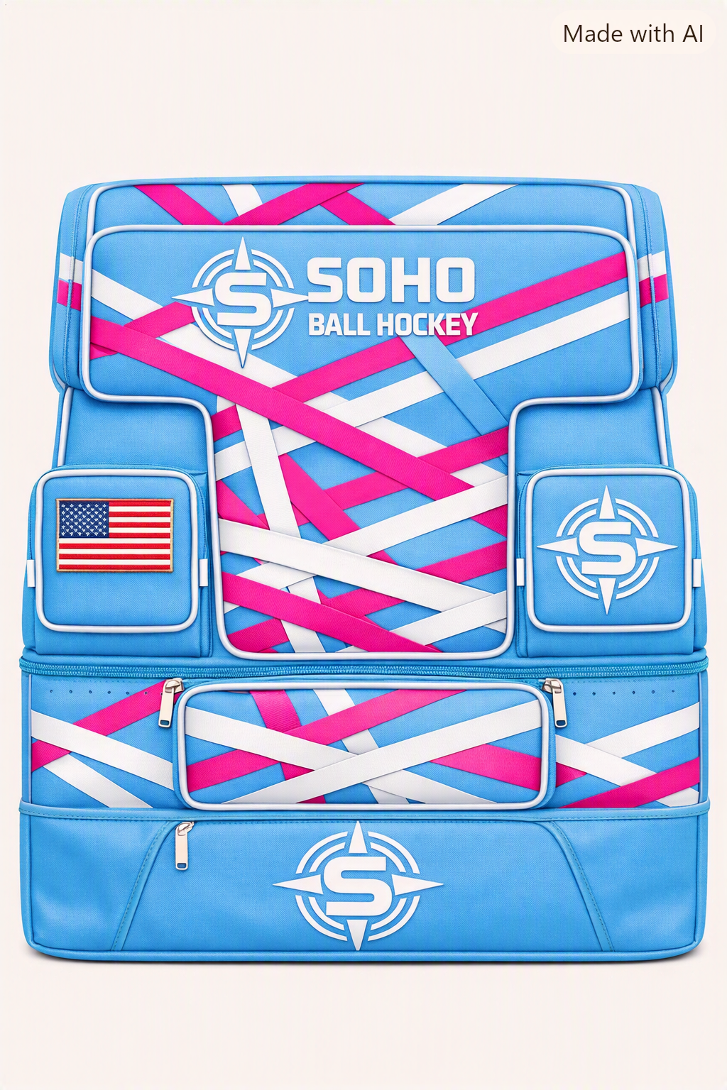 SOHO PRO SERIES BALL HOCKEY BAG